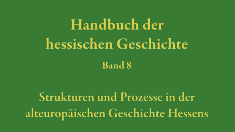 Grüner Einband mit gelber Aufschrift