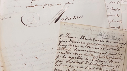 Brief aus dem 18. Jahrhundert