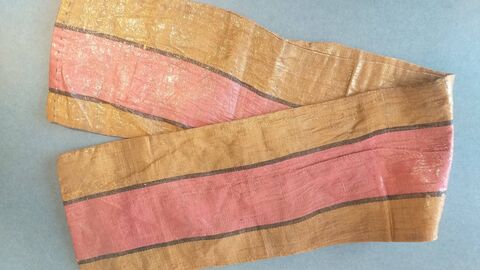 seidener Stoffbeutel Stoffbeutel in den Farben gelb, schwarz, rosa