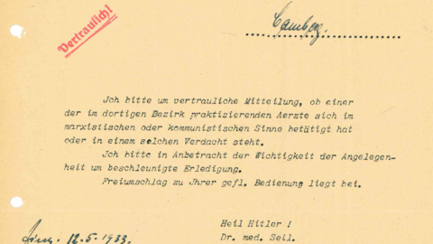 Maschinengeschriebener Text