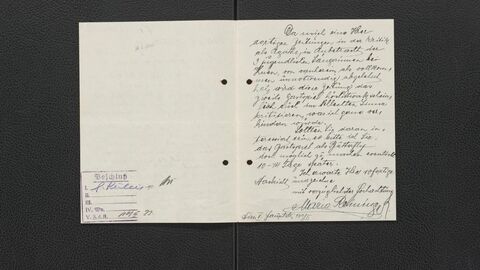 handeschriebener Text